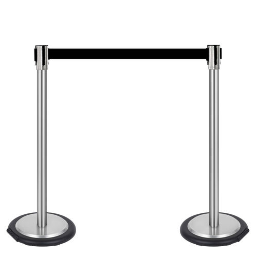 Crowd barrier - ERGO 4WAY - FEPRO - protective / access control / folding