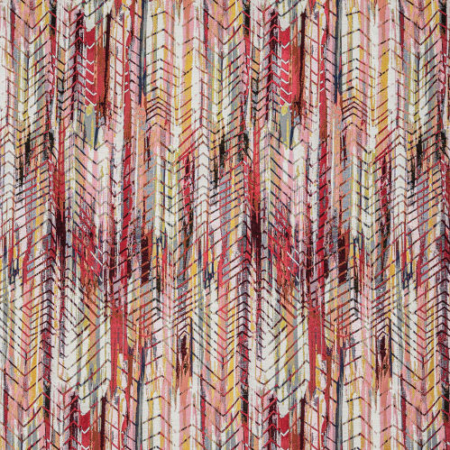 Curtain fabric - BOHEMIAN - Aldeco Interior Fabrics - patterned / polyester / cotton