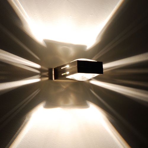 Contemporary wall light - BIGX COLOR UP&DOWN  - s.luce - indoor / metal / glass