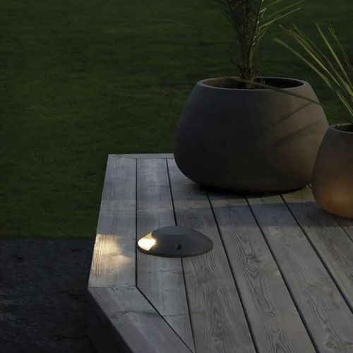 Floor spotlight - 170480 - s.LUCE - LED / round / IP65