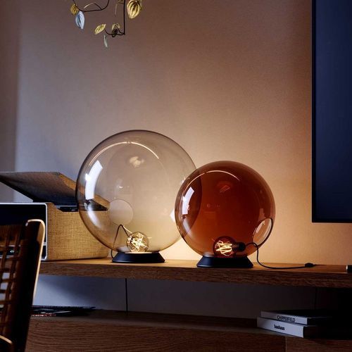 Table lamp - 172287 - s.LUCE - metal / blown glass / modern