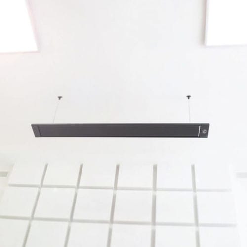 Ceiling-mounted infrared heater - B1000 - Bilux - hanging / electric / commercial