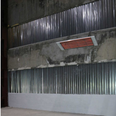 Wall infrared heater - Y12000 - Bilux - hanging / ceiling-mounted / electric