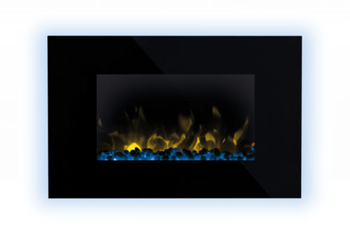 Electric fireplace - Toluca  - Dimplex - wall-mounted / wall / Single-sided
