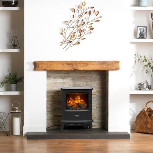 Electric heating stove - BAYPORT - Dimplex - 0 - 5 kW / multi-fuel / free-standing