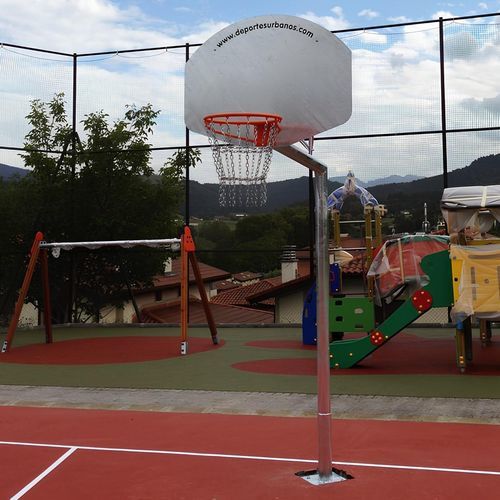 Outdoor basketball hoop - DUCB-01 - DEPORTES URBANOS - fixed / metal / recreational
