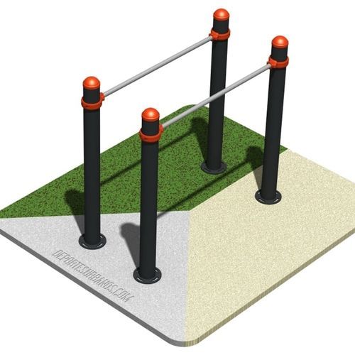 Outdoor parallel bars - DUCP-2002 - DEPORTES URBANOS - commercial / agility / for fitness trails