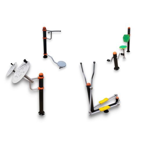 Multifunction fitness machine - DUBPACK 4D - DEPORTES URBANOS - outdoor / commercial