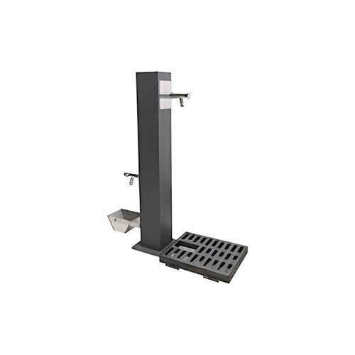Dog drinking fountain - DUMUFU-03 - DEPORTES URBANOS - for public space / cast iron / stainless steel