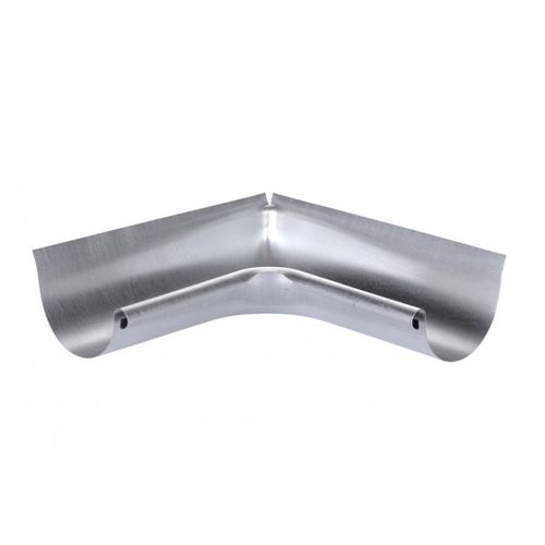 Galvanised steel roof gutter - AIAG25 - Brico-Toiture - semi-circular / corner