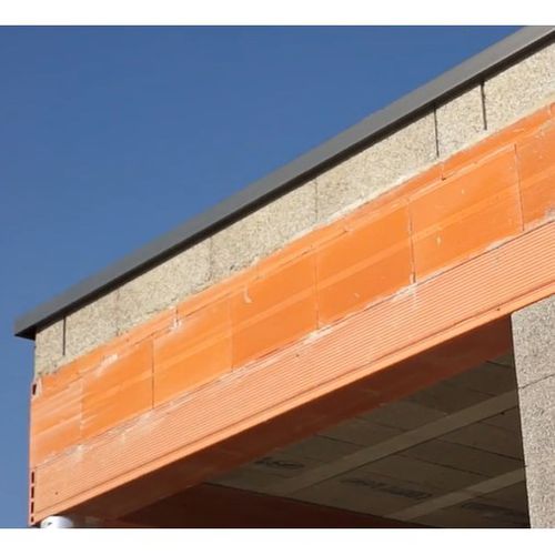 Aluminum capping - Aral C - ARALTEC - flat roof / wall
