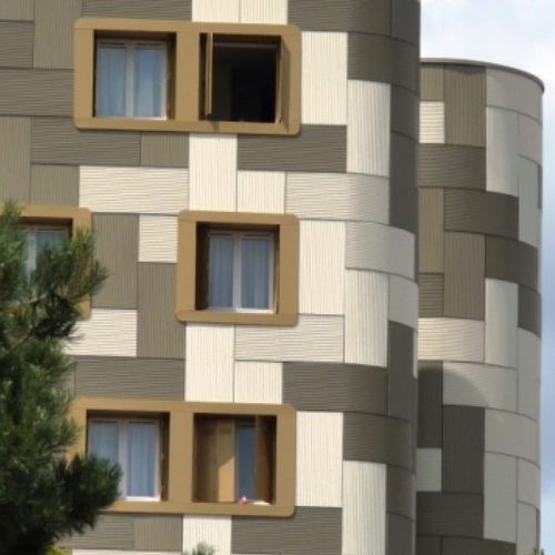 Sheet cladding - ARGUIN® - ArcelorMittal Building Solutions - aluminum / steel / ribbed