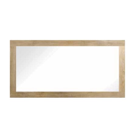 Wall-mounted bathroom mirror - 0050 - LINE ART - contemporary / rectangular / round