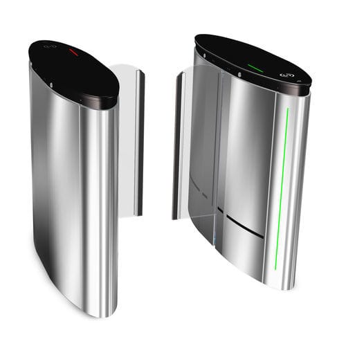 Access control speed gate SMARTLANE AUTOMATIC SYSTEMS glass