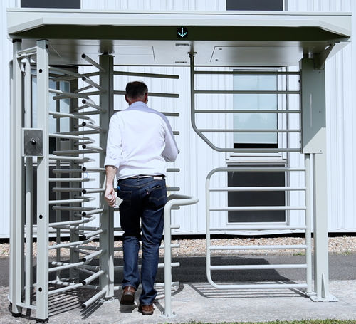 Full-height turnstile - TRS BIKE - AUTOMATIC SYSTEMS - security / for access control / steel