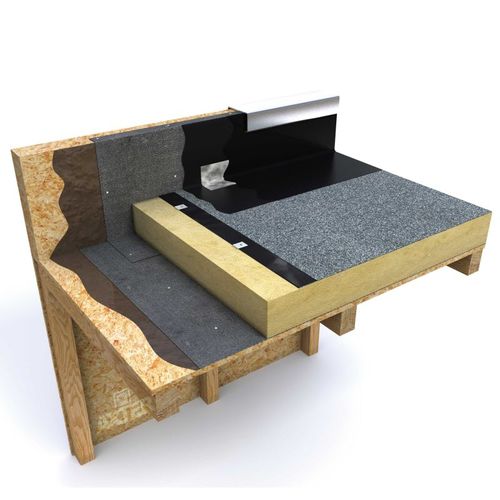 Flat roof bituminous waterproofing - ALPAL SECUR  - AXTER
