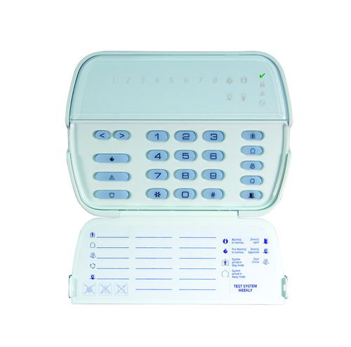 Home automation system control keypad - PK5508 - Digital Security Controls - wall-mounted