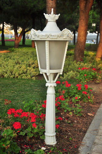 Garden bollard light - ORION - Light34 Lighting - traditional ...