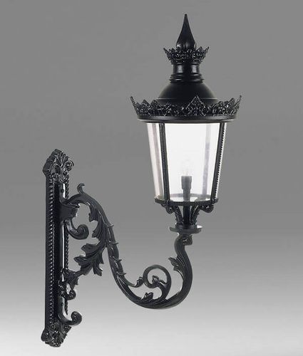 Traditional wall light - ORION-C  - Light34 Lighting - outdoor / cast aluminum / conical