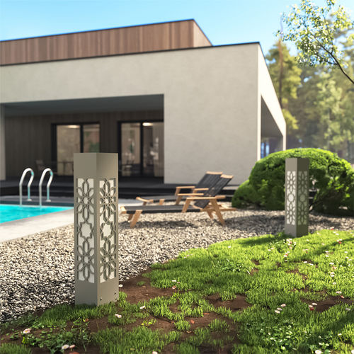 Urban bollard light - ANATOLIAN - Light34 Lighting - contemporary / aluminum / LED