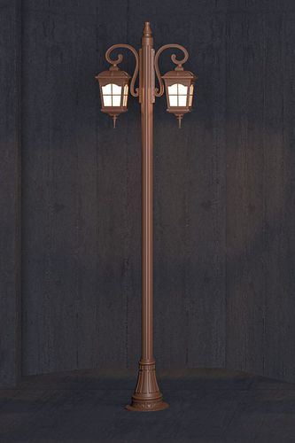 Garden lamp post - EPSILON - Light34 Lighting - traditional / aluminum / LED