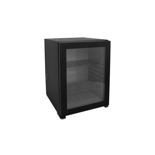 Glazed minibar - ELITE - Omnitec Italia - with hinged door / with built-in light / for hotel