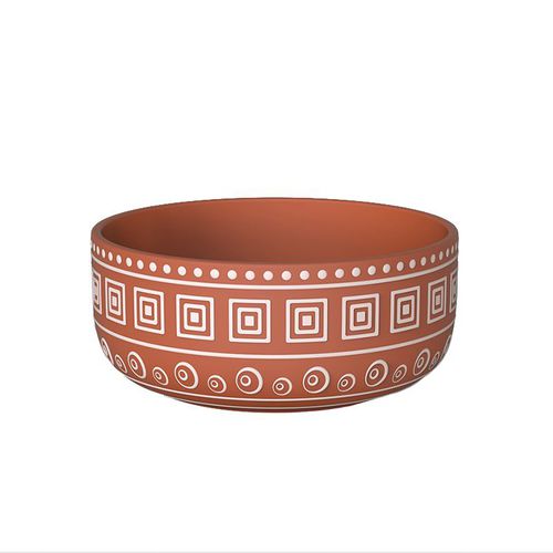 Ceramic plant pot - AN006614 - Guangzhou Ancooly Gardening LTD - freestanding / round / home