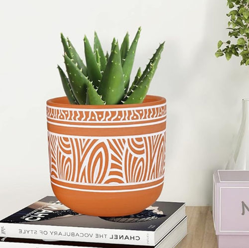 Ceramic plant pot - AN0809 - Guangzhou Ancooly Gardening LTD - freestanding / round / home