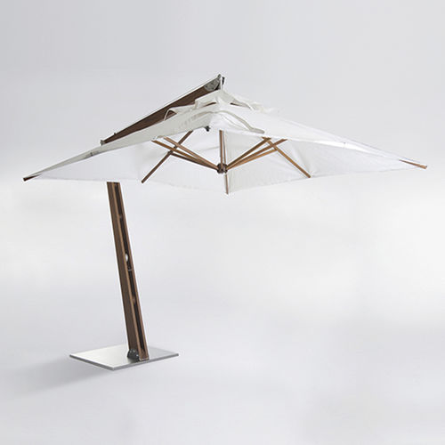 Square parasol - FLAMINGO ROAD - Beltempo USA - octagonal / side post / acrylic fabric