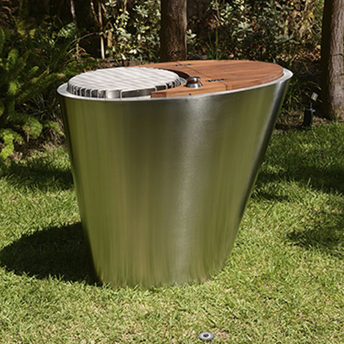 Gas barbecue - SEADOG - Beltempo USA - charcoal / free-standing / stainless steel