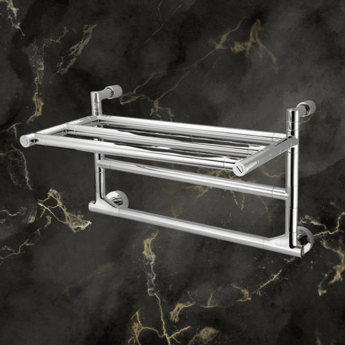 Electric towel radiator - 579 - CaloriferiOnline - 0...500 w / contemporary / brass