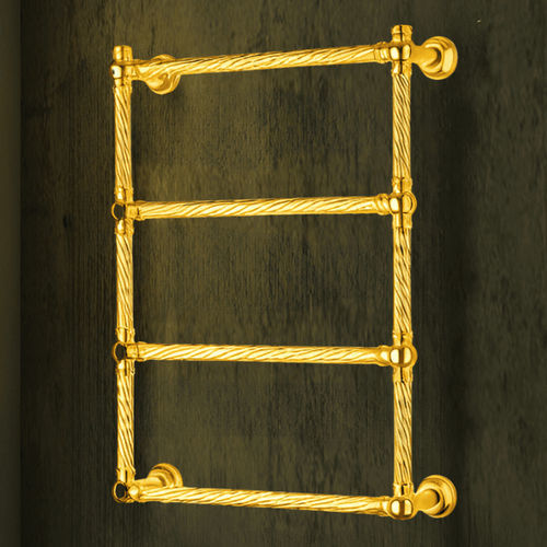 Electric towel radiator - Edward II - CaloriferiOnline - 0...500 w / contemporary / brass