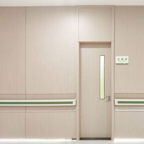 Interior door - DEBO-W&D-04 - DEBO - laminate / HPL / sliding