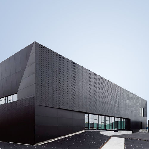 HPL wall cladding panel - DEBO-WALL-01 - DEBO - outdoor / contemporary / embossed