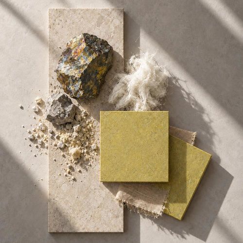 Mineral wall cladding panel - MINERALAM® - DEBO - for public building / for indoor use / for interior walls