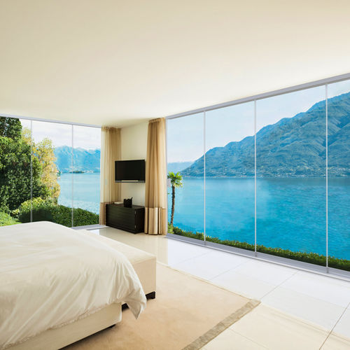 Insulating glass panel - Toscana Global - sun protection / thermo-acoustic insulating / laminated