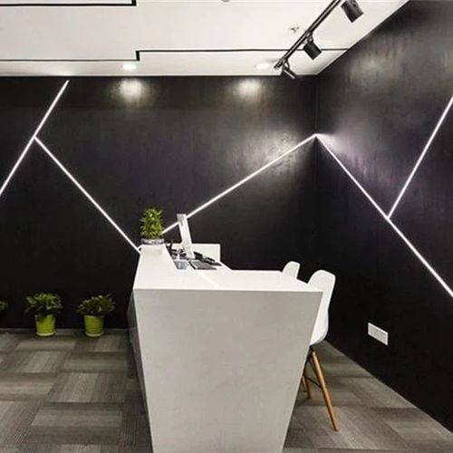 Built-in lighting profile - Foshan Hero Metal Co.,Ltd.  - surface mounted / LED / aluminum
