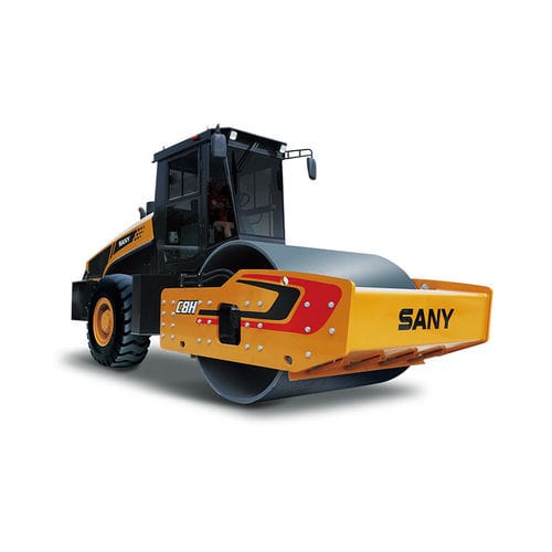 Single-cylinder roller compactor - SSR160AC-8 - SANY GROUP - for trenches / vibrating / articulated