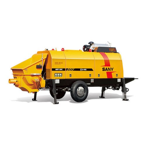 Trailer-mounted concrete pump - HBT6013C-5 - SANY GROUP