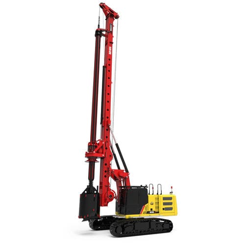 Rotary drilling rig - SR335R-C10 - SANY GROUP - diesel engine / construction / crawler