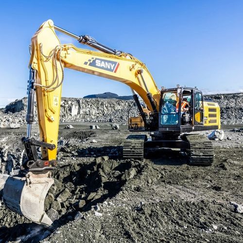 Medium excavator - SY305C LC - SANY GROUP - crawler / for construction / lifting