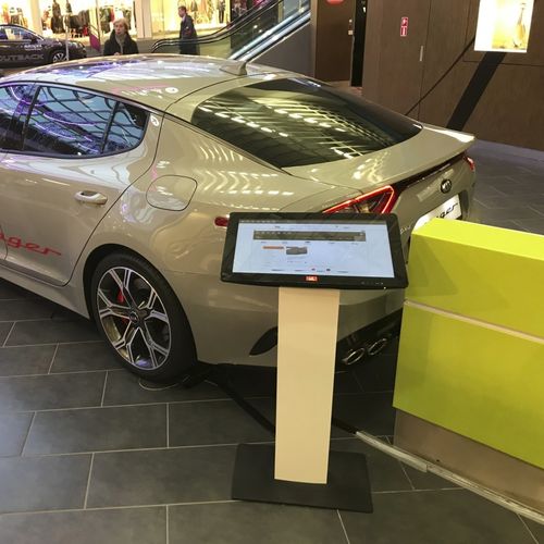 Self-service interactive kiosk - ML 530 - ML Infokiosks - indoor / freestanding / Intel® NUC