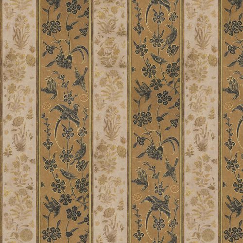 Contemporary wallpaper - RW923 Delhi Stripe - Iksel Decorative Arts - fiberglass / vinyl / PVC