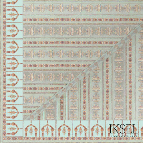 Contemporary wallpaper - CE119 Hindustan Ceiling - Iksel Decorative Arts - fiberglass / vinyl / geometric pattern