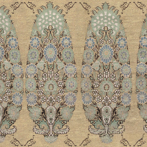 Contemporary wallpaper - RW904 SAFAVID BOUQUET - Iksel Decorative Arts - vinyl / fiberglass / nature pattern