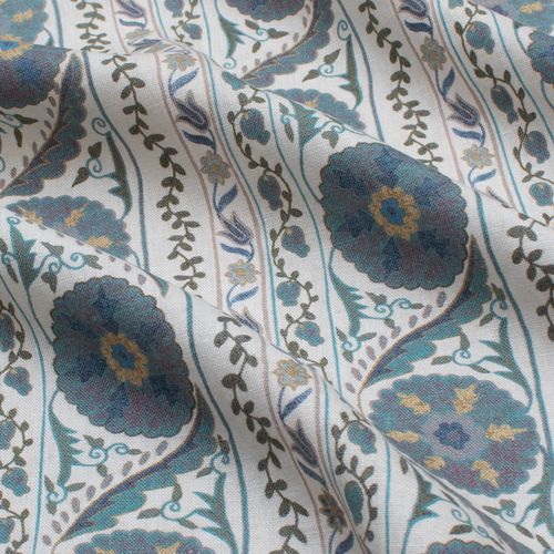 Upholstery fabric - SUZANI BORDERS RF504 - Iksel Decorative Arts - for curtain / for interior design / patterned