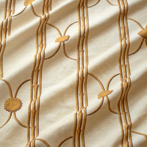Upholstery fabric - DECO STRIPE RF441 - Iksel Decorative Arts - for curtain / wall / for interior design