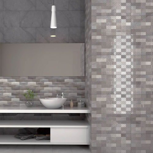 Porcelain stoneware tile - VOYAGE DECORE  - PT. Sun Power Ceramics - high-gloss / embossed / structure