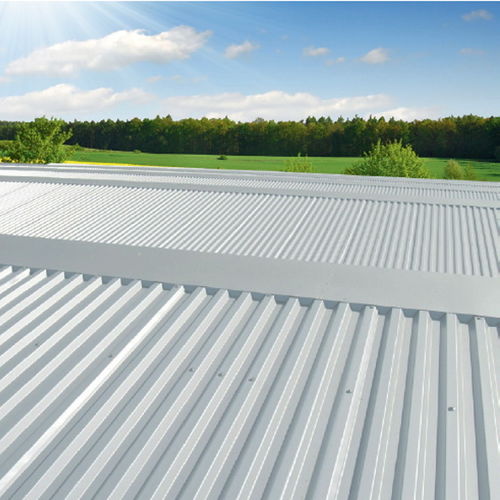 Corrugated sheet metal - LAM 9G - ISOMEC - aluminum / patterned / galvanized