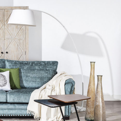 Floor-standing lamp - PHONE - CAMINO A CASA - iron / cotton / polyester